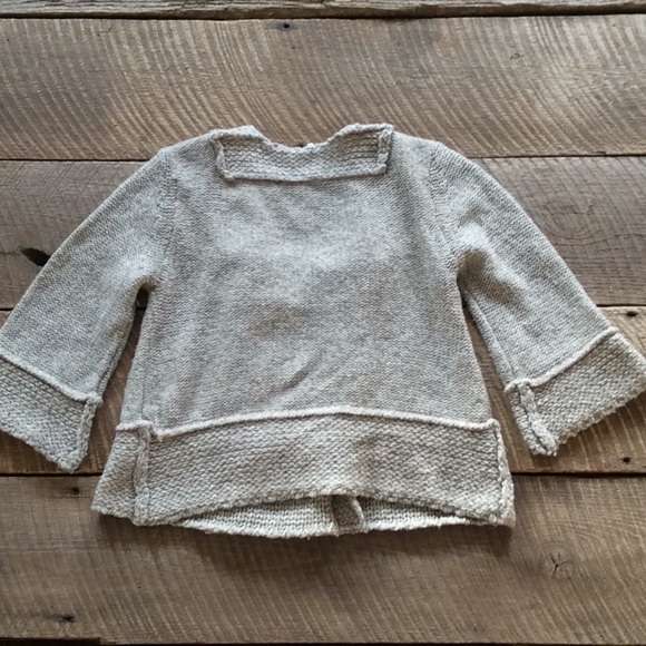 Women’s Size XS Free People wool crop sweater - Picture 6 of 7